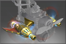 Buy Dota 2 wearable Autographed Golden Atomic Ray Thrusters skin